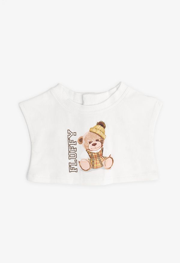 Printed Teddy Bear T Shirt
