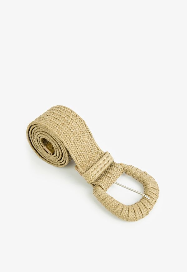 Solid Braided Woven Belt 