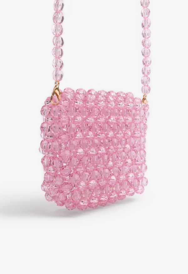 Mini Crossbody Crystal Bead Bag
