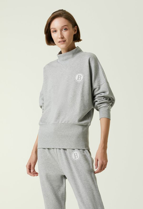Collection Stand Up Sweatshirt Grey