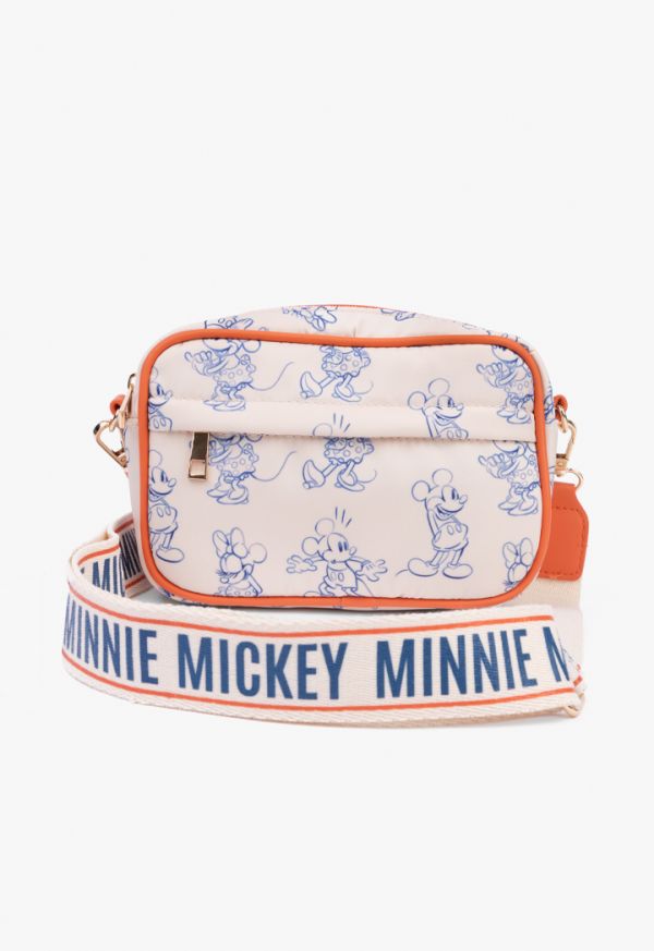 Mickey Print Crossbody Bag