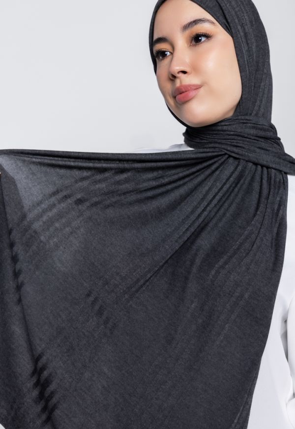 Striped Soft Hijab