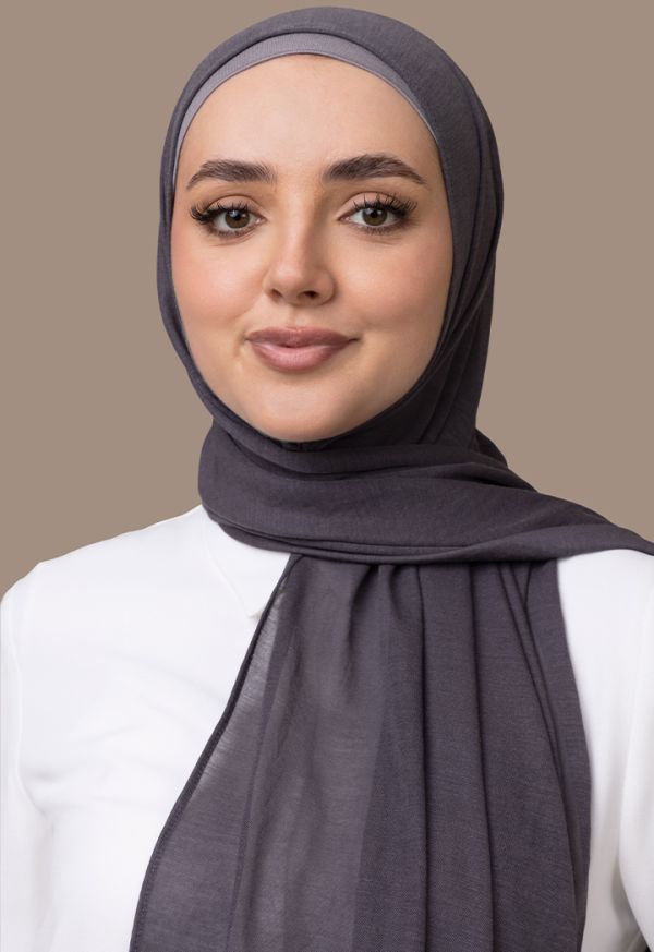Plain Knitted Hijab