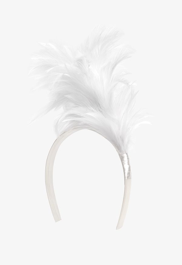 Iconic Faux Feathers Headband