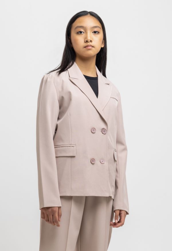 Double breasted notch lapel sale
