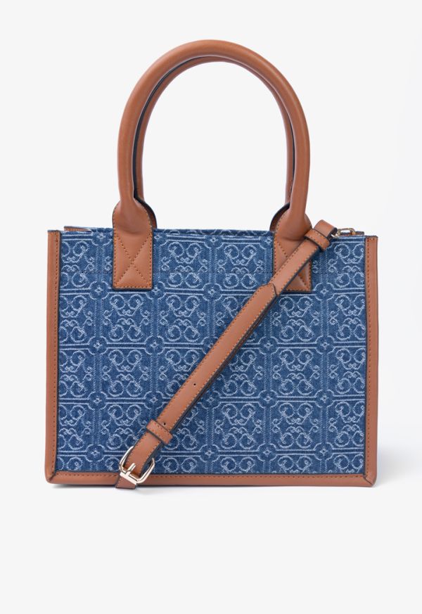 Iconic Modern Denim Handbag