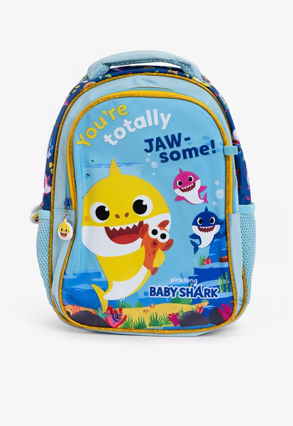 Baby Shark Blue Pre School Backpack