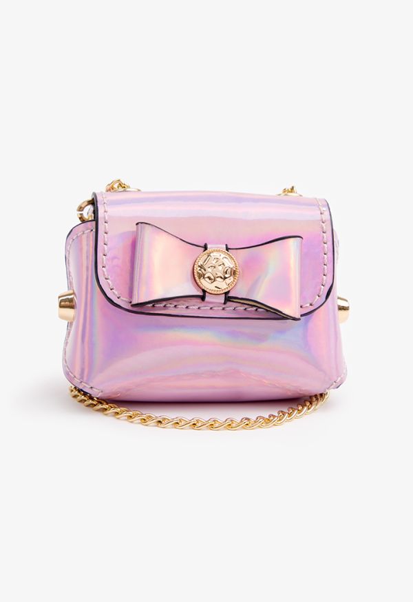 Holographic Micro Crossbody Bag