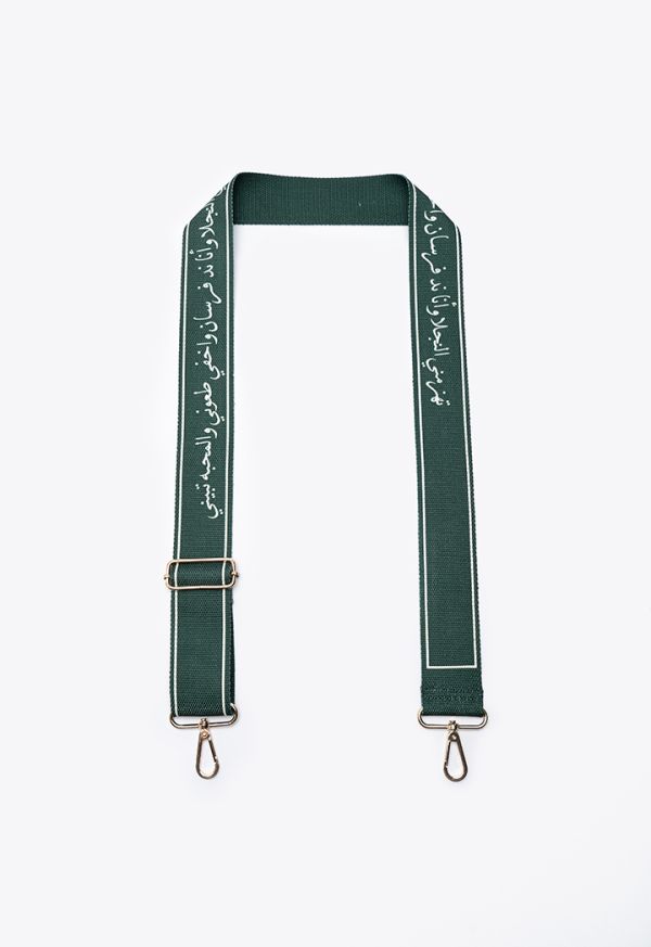 Arabic Letter Print Bag Strap -Sale