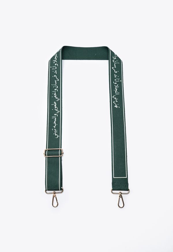Arabic Letter Print Bag Strap Sale