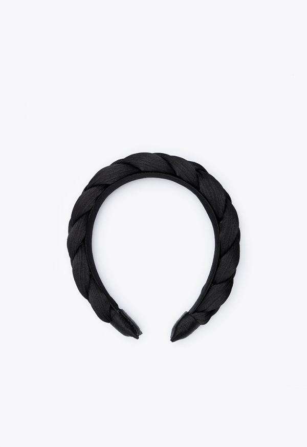 Solid Braided Padded Headband -Sale