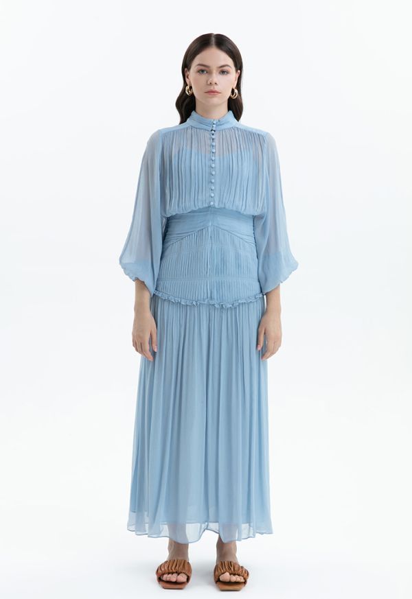 Ruffled Tiered Maxi Dress -Sale