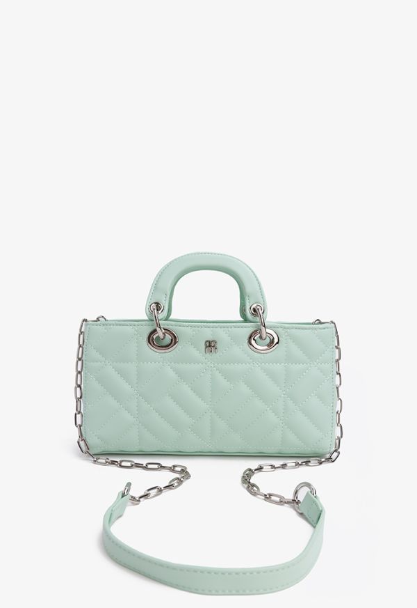 Embellished Quilted Handbag