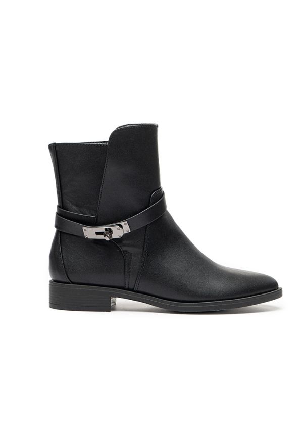 Hi Line Chelsea PU Leather Boots -Sale