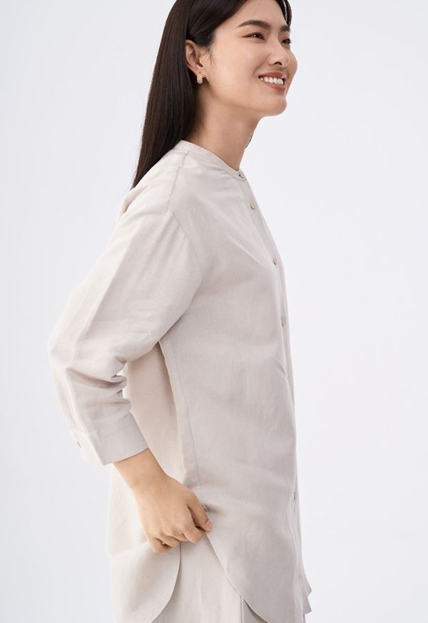 Solid Relaxed Fit Shirt