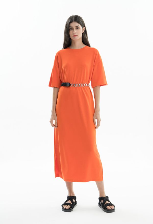 Solid Simple Maxi Dress -Sale