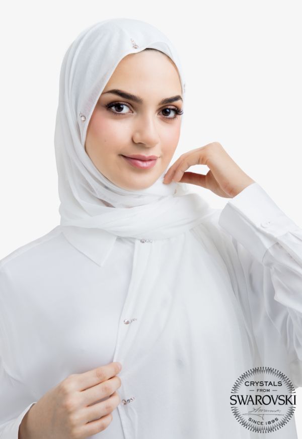 Iconic Crystal Embellished Hijab