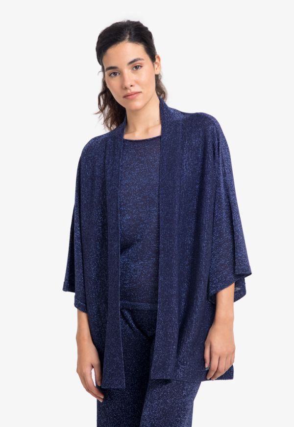 Shimmery Open Kimono Cardigan -Sale