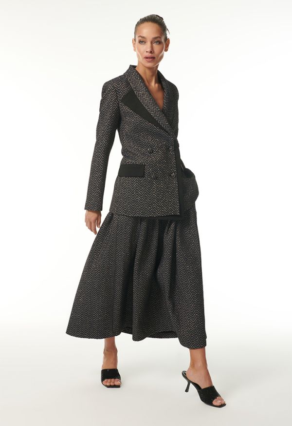 Pleated maxi skirt sale online