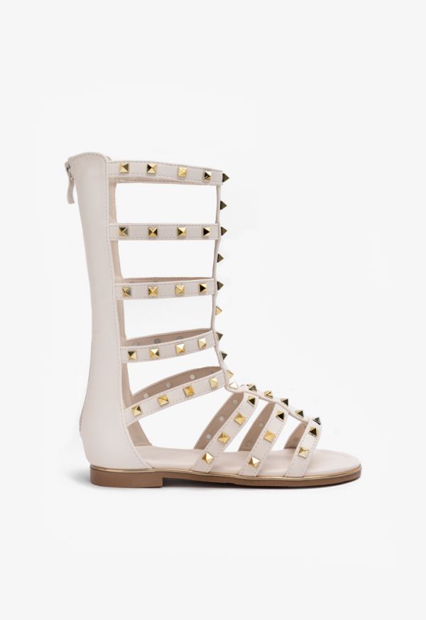 Studded Gladiator Sandals