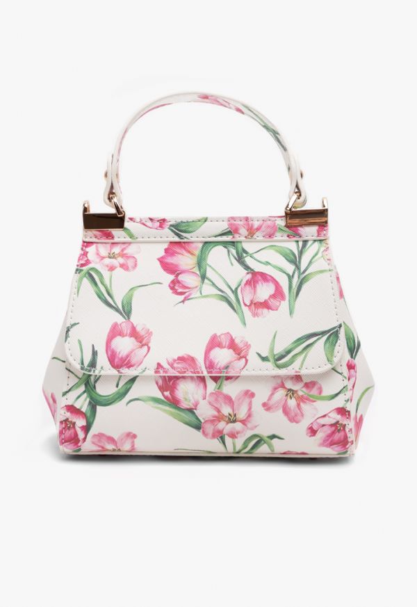 Vibrant Floral Handbag