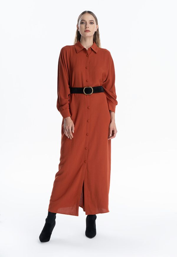 Oversized batwing dress 2025