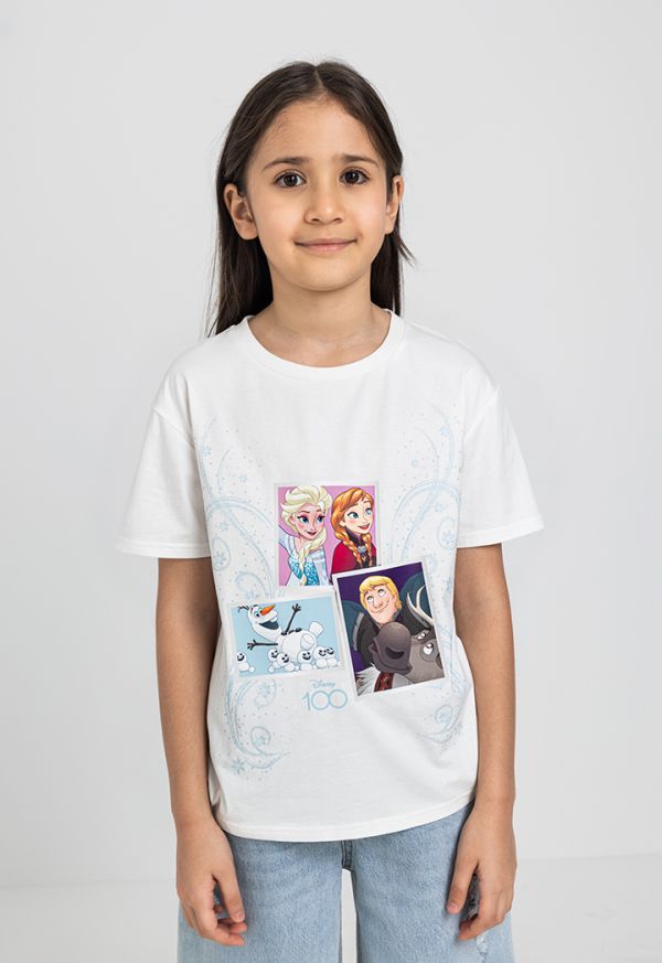 Disney Frozen Printed T Shirt