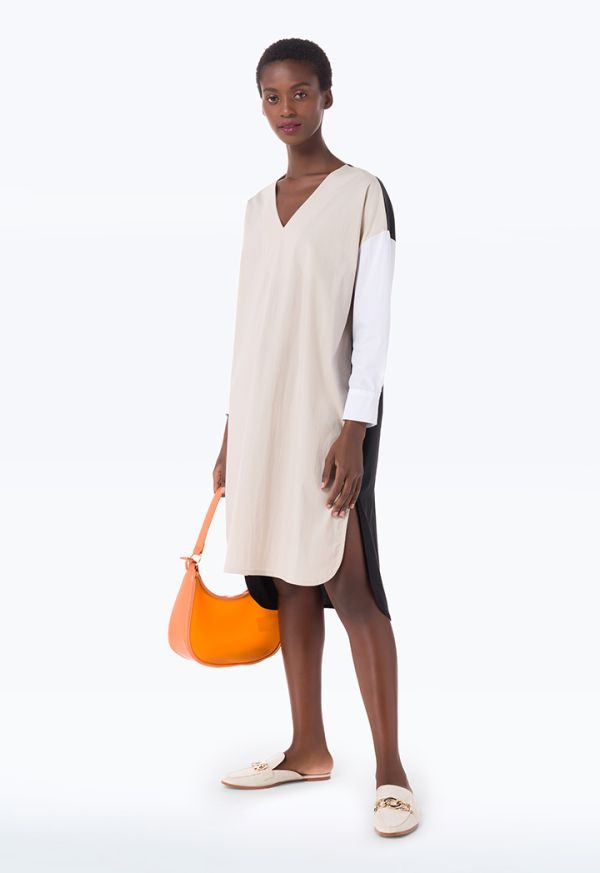 Midi loose fit dress hot sale