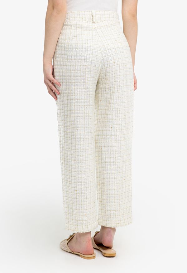 Madewell windowpane pants top