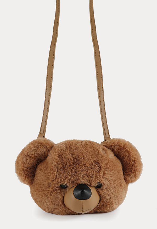 Furry Cartoon Bear Shoulder Bag Sale