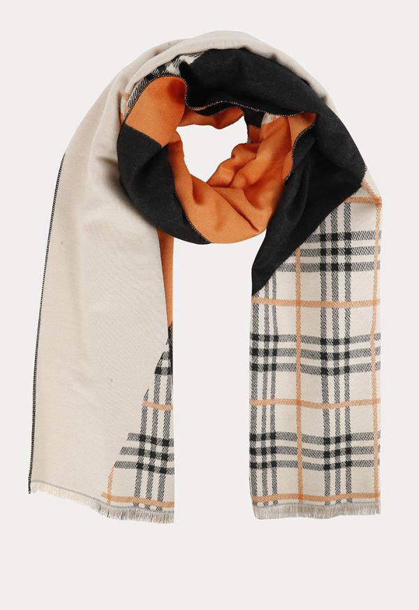 Tartan pashmina shawl clearance