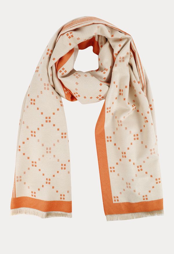 Honey Comb Pattern Pashmina Shawl Sale