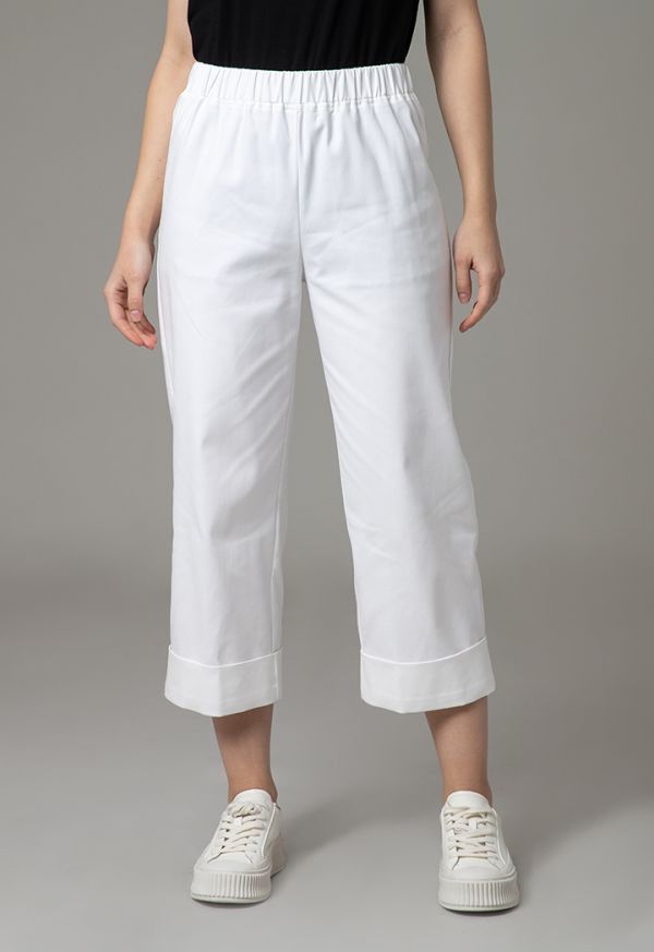 Plain wide new arrivals leg trousers