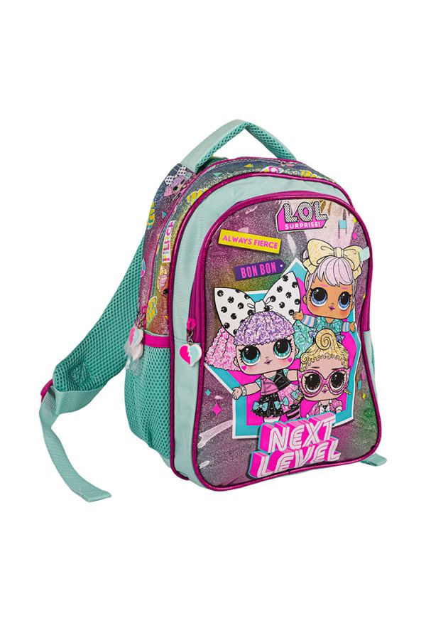 LOL Glitter Next Level 13 Inch Pre School Backpack