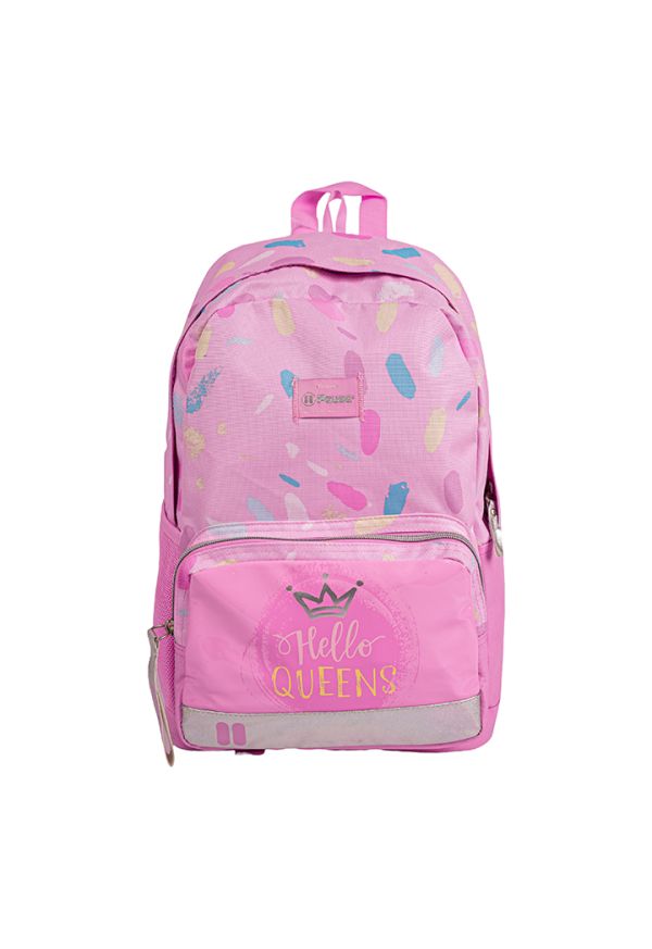 Pause Queen Backpack 17 Inch With Pencil Case