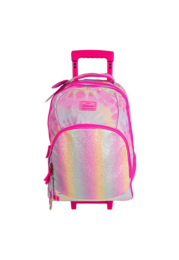 Pause Tie Dye Trolley Bag 18 Inch With Pencil Case