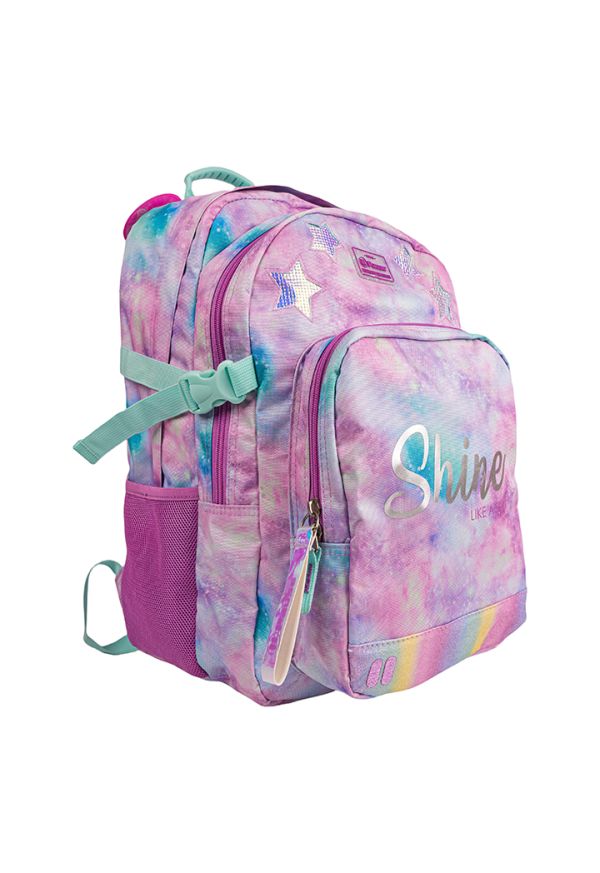 Pause Galaxy Backpack 18 Inch With Pencil Case