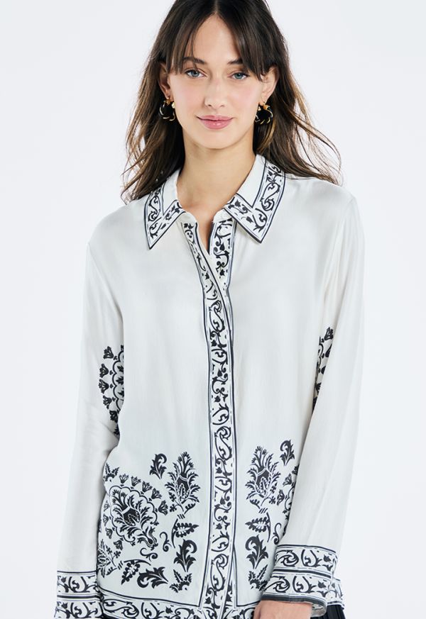 Printed Regular Fit Shirt- Ramadan Style