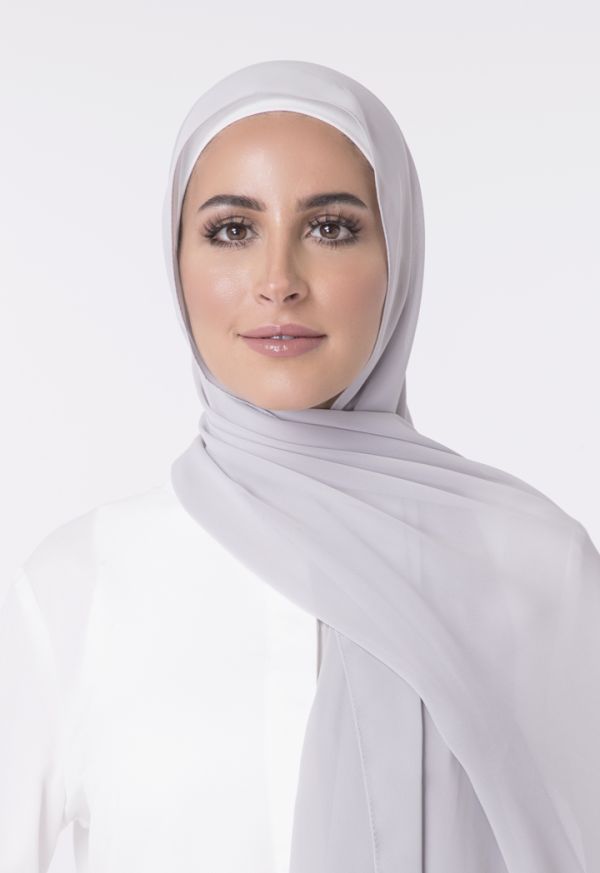 Plain Crip Shiffon Hijab 2Meters
