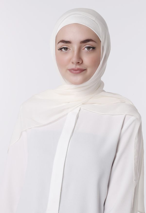 حجاب عباءة شيفون - 2 متر