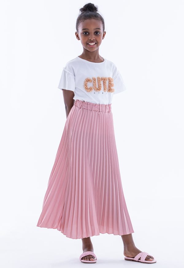 Pleated online skirt sale
