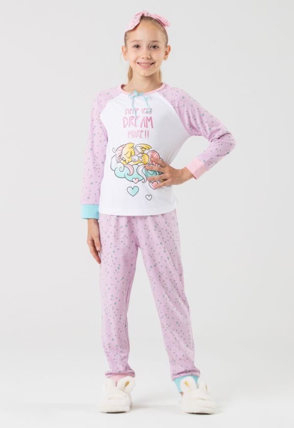 My Little Pony Fluttershy Graphic Print Pajama Sets -Sale