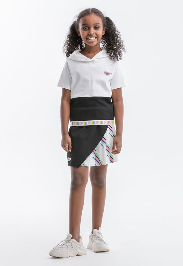 Powerpuff Girls Double Layer Pleated Printed Skirt -Sale