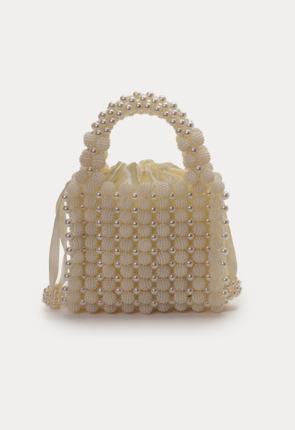 Multi Beaded Luxury Pearl Handbag -Sale