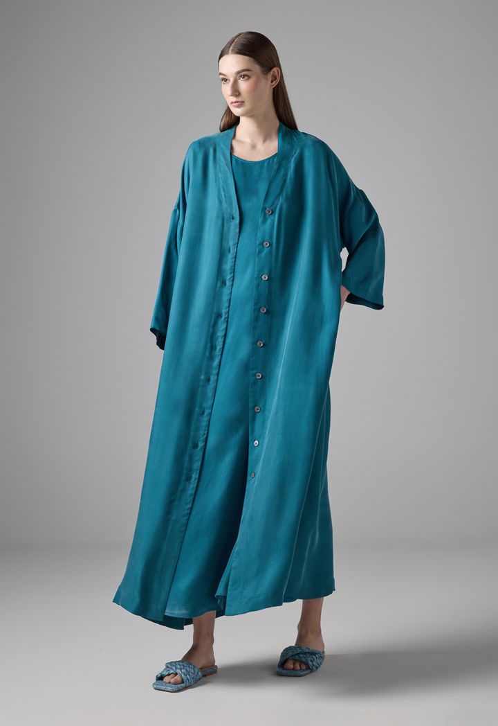 Solid Oversize Maxi Dress