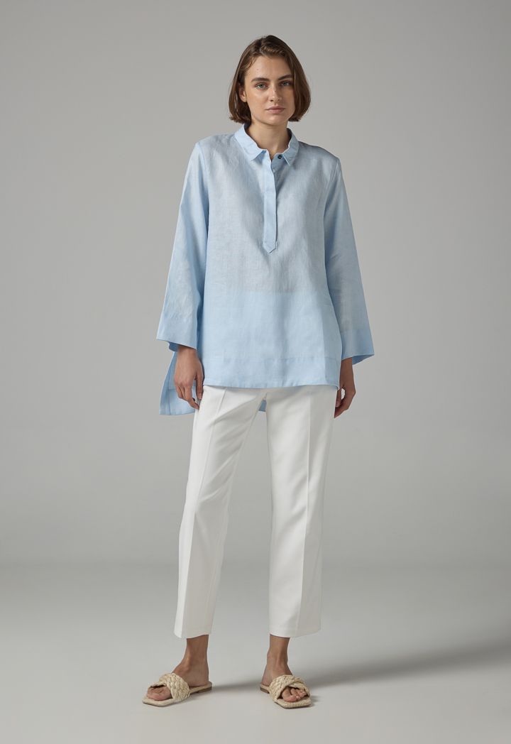 High low long sleeve shirt discount