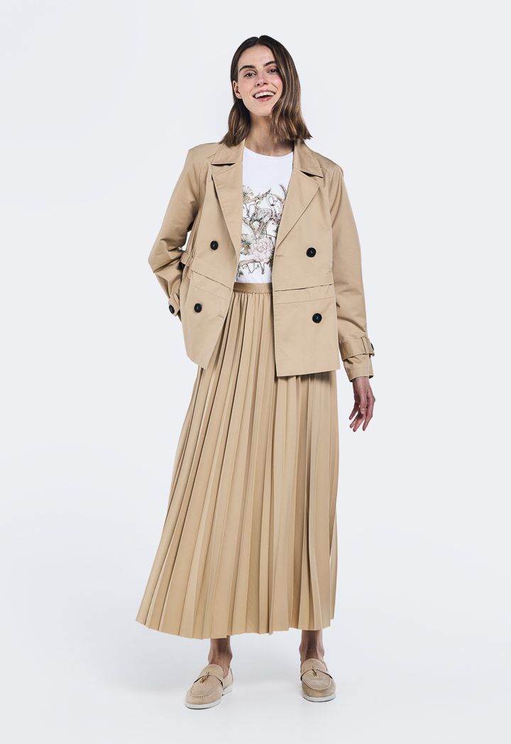 Waist trench coat best sale