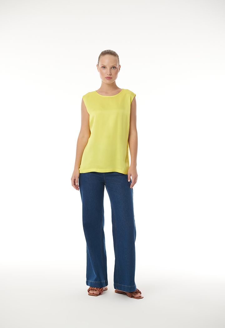 Sleeveless crew neck t shirt outlet