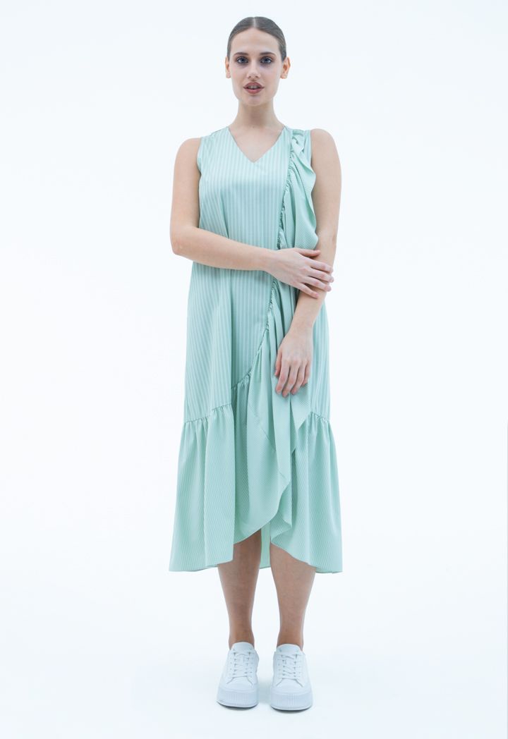 Double Striped Maxi Dress Sale