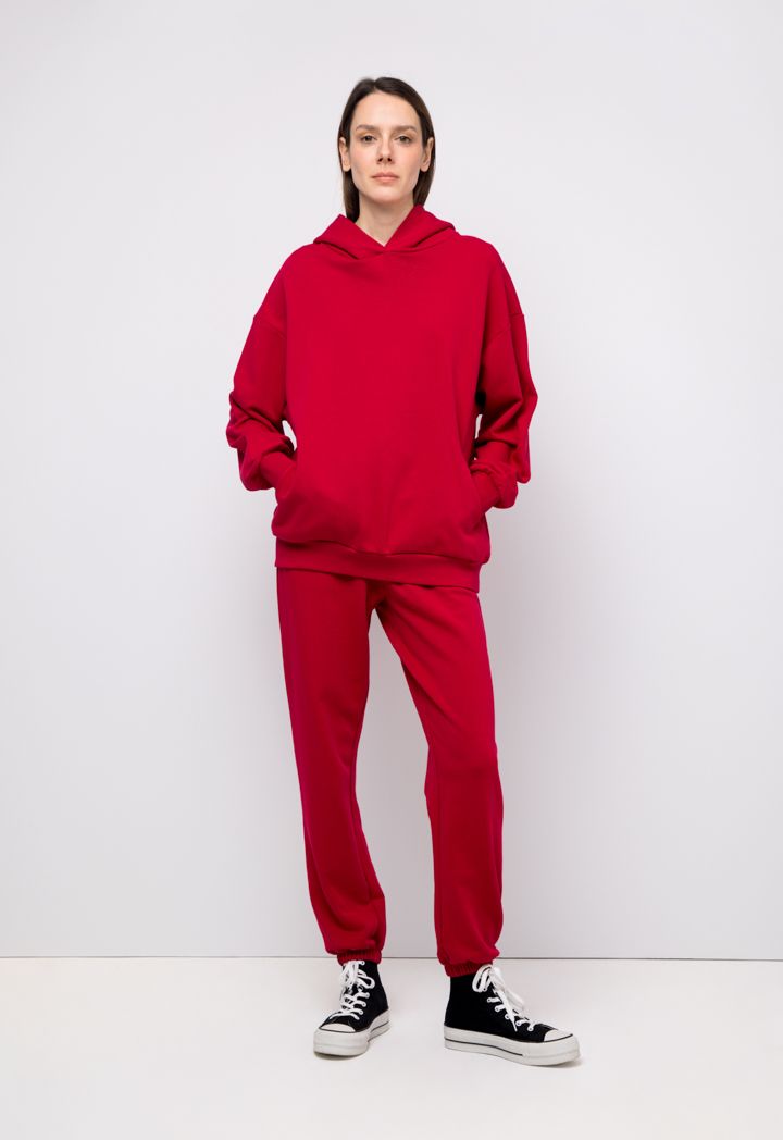 Oversized drop shoulder hoodie outlet